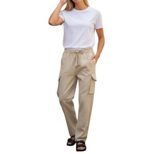43. Tan cargo pants